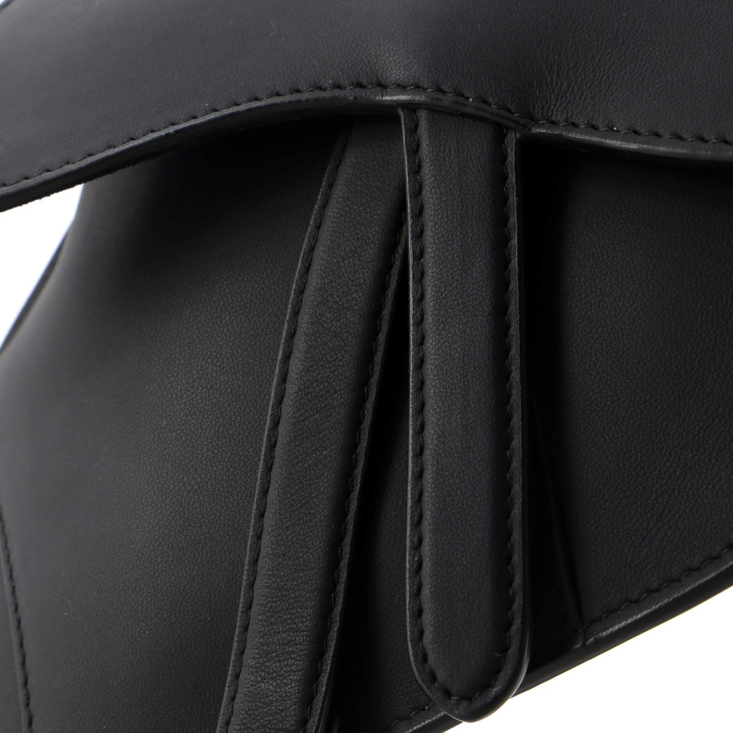 Christian Dior Ultra Matte Saddle Belt Bag Leather