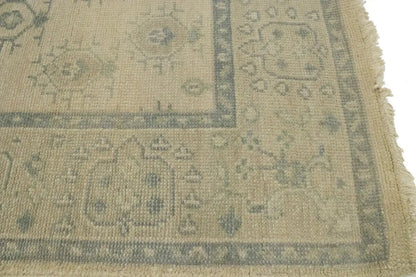 6X9 Ft Handmade Wool Oriental Rug Allover Floral