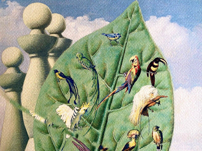 Ren Magritte Lithograph Coa Signed Numbered Limited Rare