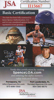 Vern Law Autographed Hand Filled Out Survey Page (Jsa)