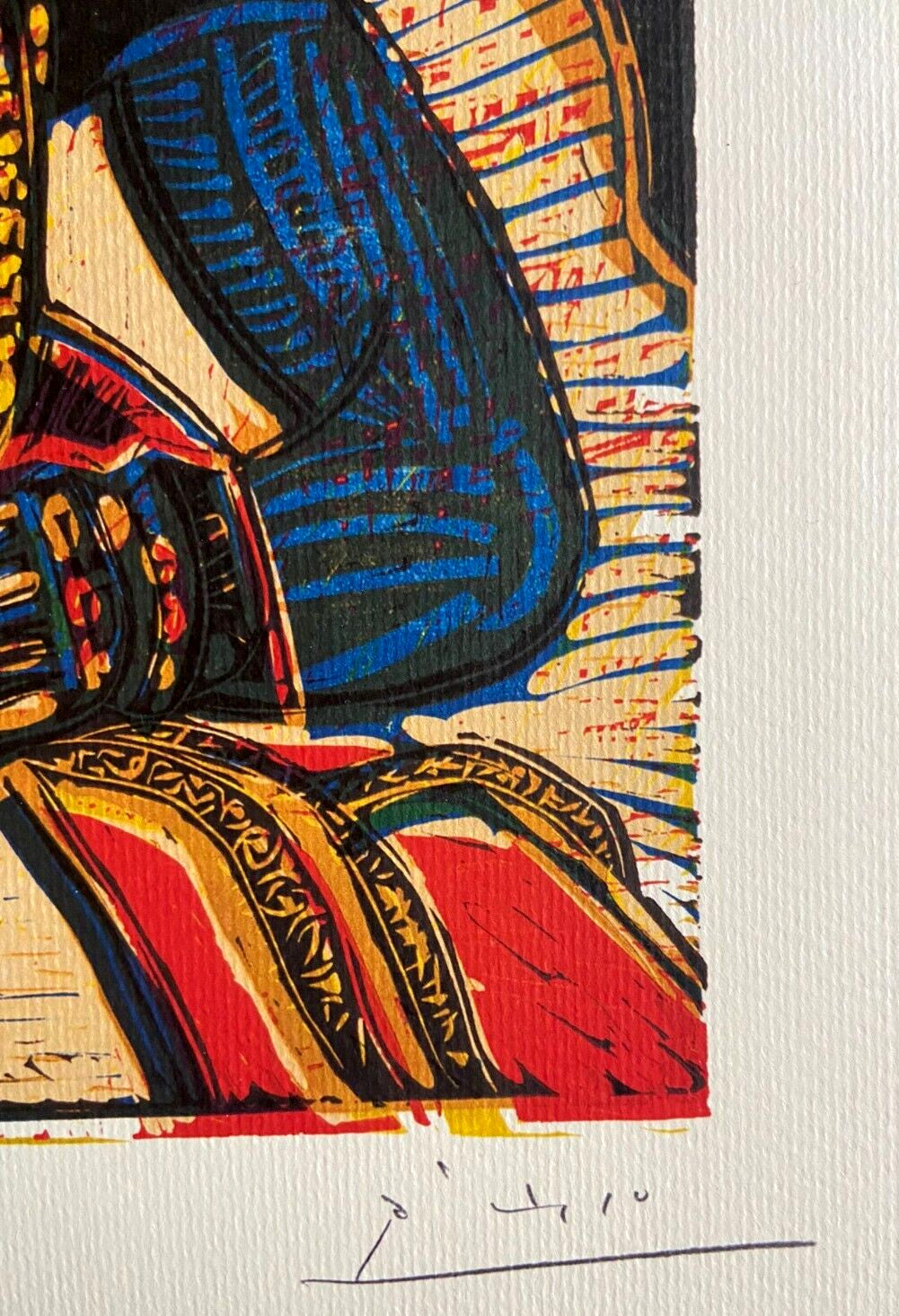 Pablo Picasso Lithograph Coa Signed Numbered Certified 180Ex