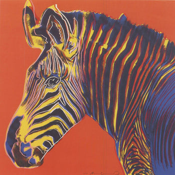 Andy Warhol Endangered Species: Grevy'S Zebra 