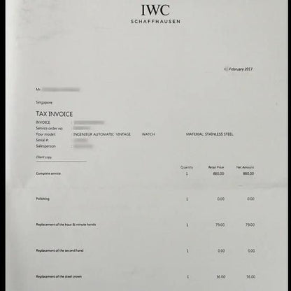 Iwc Vintage Ingenieur Iw323301