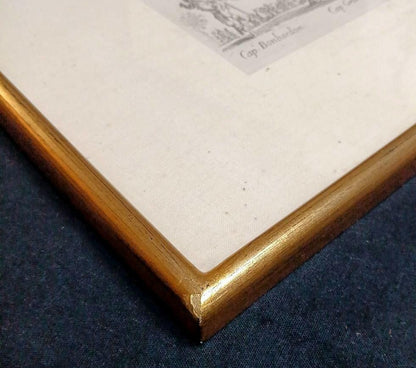 Jacques Callot Etching Cap. Bonbardon & Cap. Grillo 1621 Balli Di Sfessania