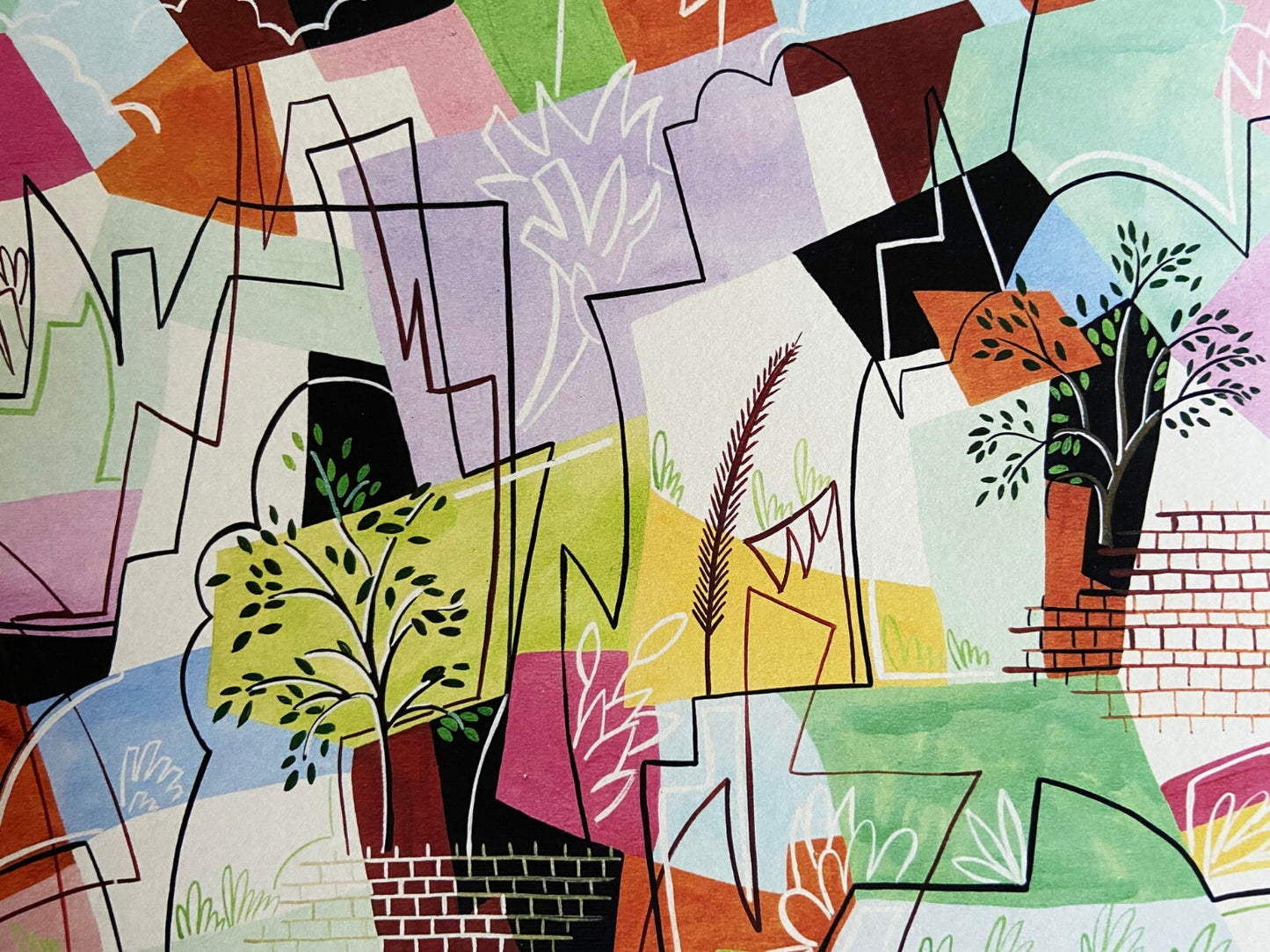 Gino Severini. Lithograph Venice Biennale 1968 Coa Original Numbered