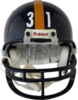 Donnie Shell Autographed Hall Of Fame Mini Helmet (Jsa)