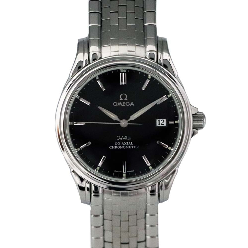 Omega Devil Coaxial 4531.51 Black Case Size 37.5Mm Men'S Used Watch #71021