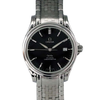 Omega Devil Coaxial 4531.51 Black Case Size 37.5Mm Men'S Used Watch #71021