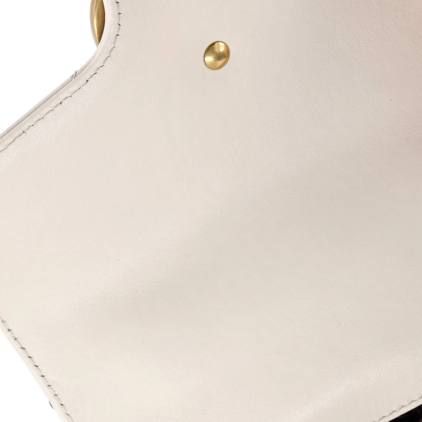 Gucci Gg Marmont Top Handle Flap Bag Matelasse Leather Mini