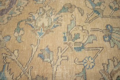 Oriental Rug 10x13 Classic Antique Farmhouse Muted Floral Style Carpet