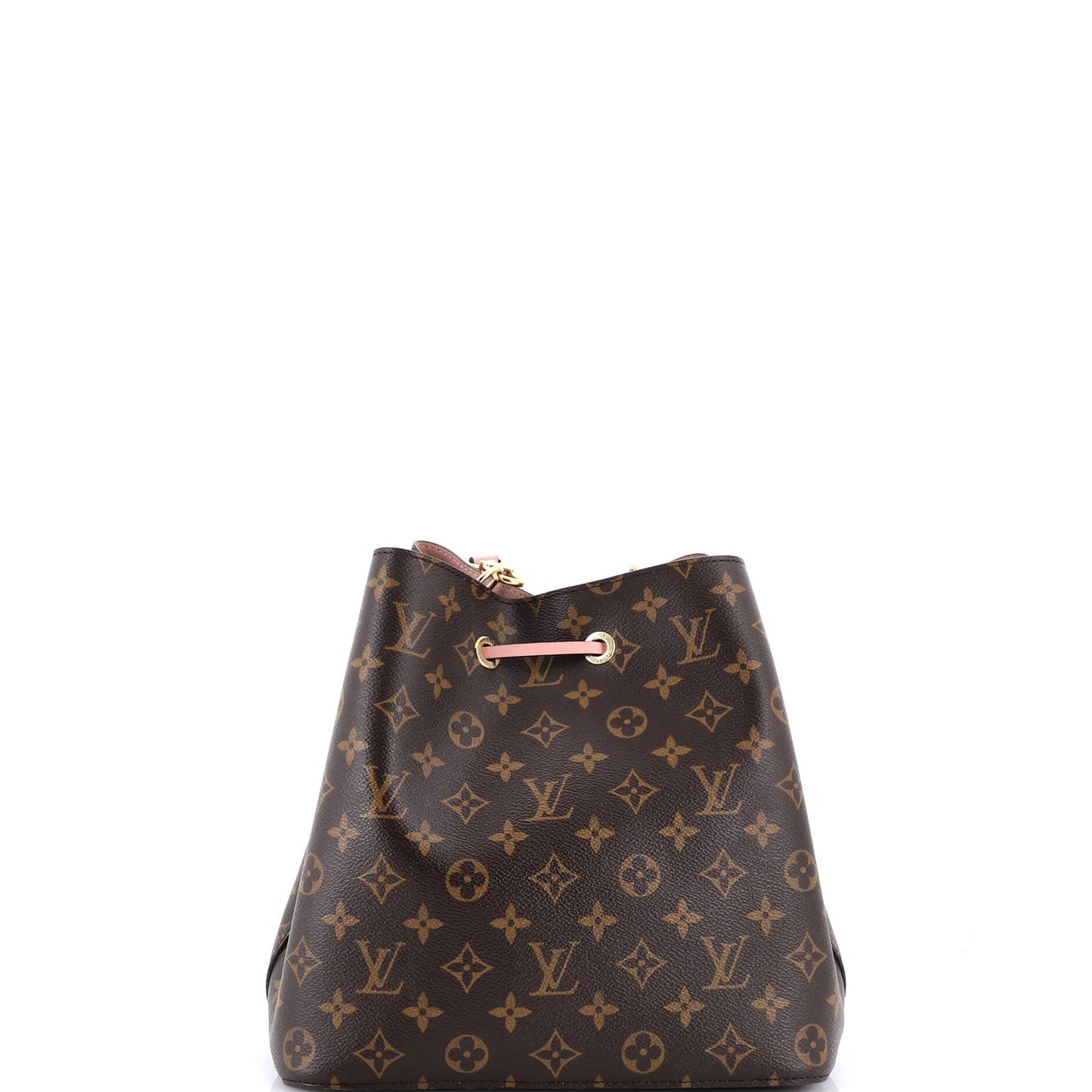 Louis Vuitton Neonoe Handbag Monogram Canvas With Leather Mm