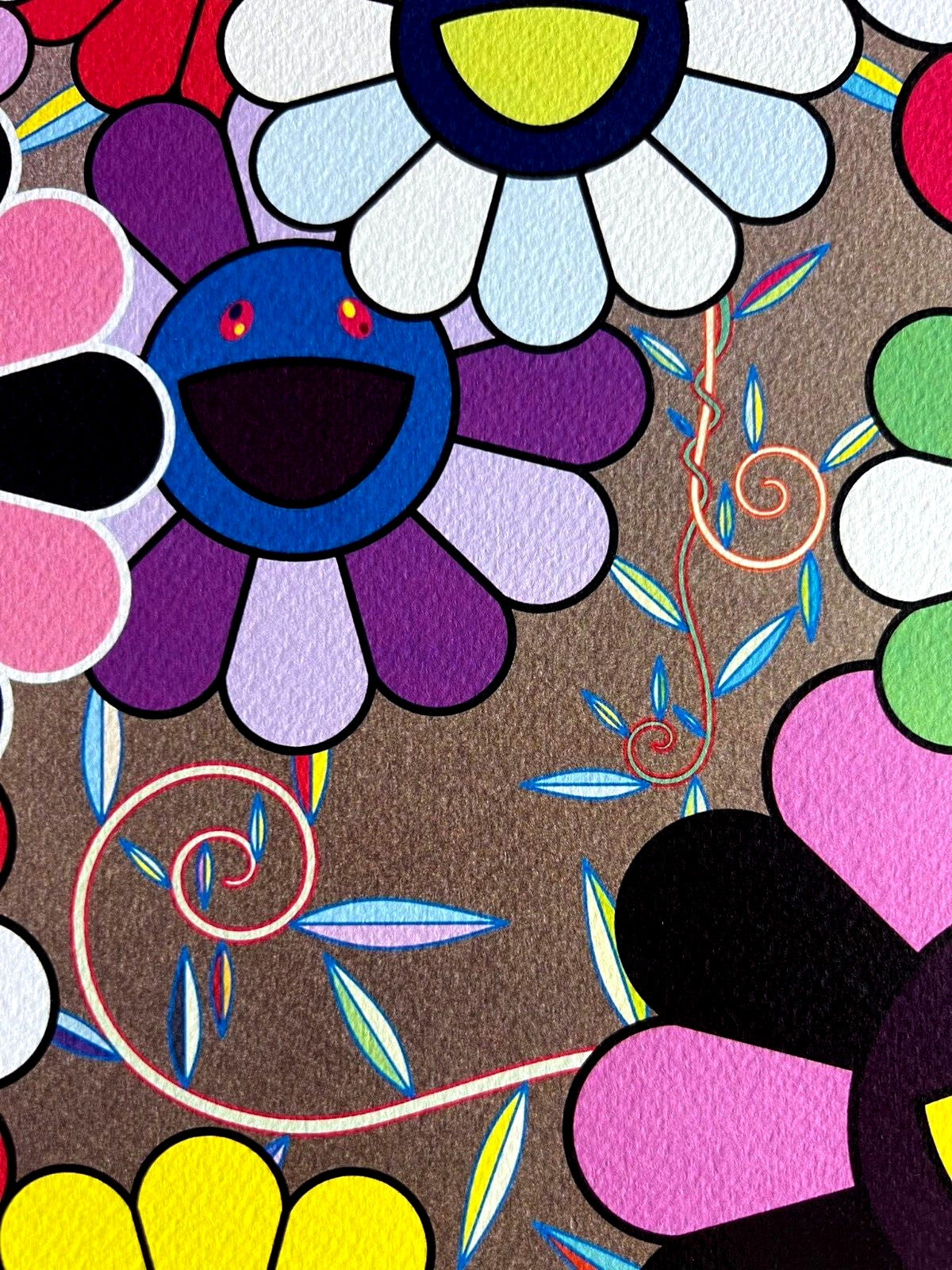 Takashi Murakami Lithograph Mori Art Coa Numbered