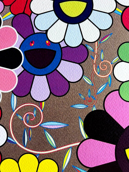 Takashi Murakami Lithograph Mori Art Coa Numbered