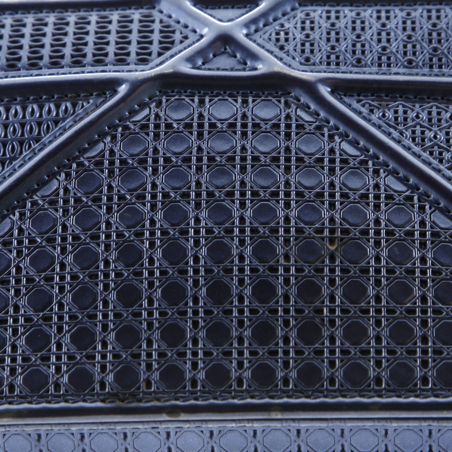 Christian Dior Diorama Flap Bag Cannage Embossed Calfskin Mini