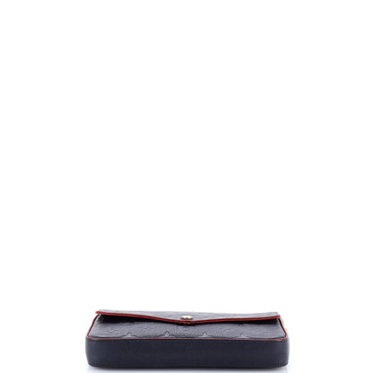 Louis Vuitton Felicie Pochette Monogram Empreinte Leather