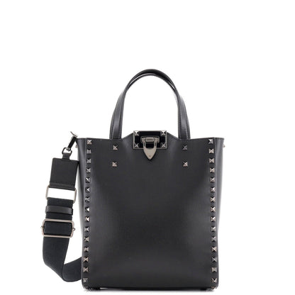 Valentino Garavani Rockstud Alcove Tote Leather Medium
