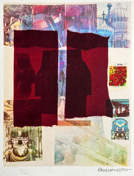 Robert Rauschenberg Lithograph Coa Signed Op Numbered By Hand 180 Es