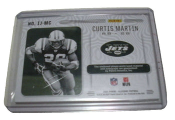 Curtis Martin 2021 Panini Player Worn Jersey Tag