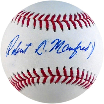 Robert Manfred Autographed Baseball (Jsa)