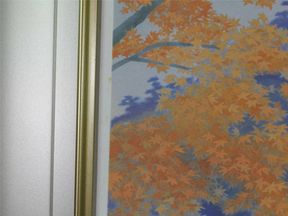 Kaii Higashiyama -Beauty Of Autumn Masterpiece Signed Lithograph Print Framed