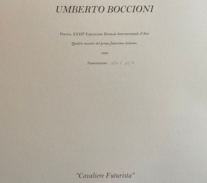 Umberto Boccioni "Futurist Knight"