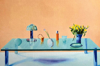 David Hockney Lithograph Signed Coa