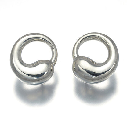 Tiffany&Co. Earrings Eternal Circle 925 Sterling Silver