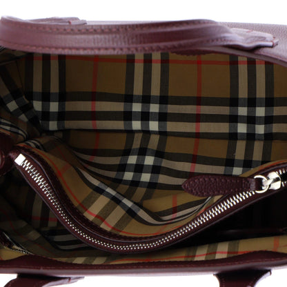 Burberry Banner Nm Tote Leather Medium