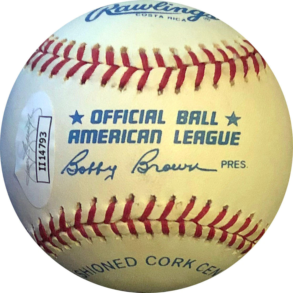 Rick Ferrell Autographed Baseball (Jsa)