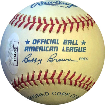 Rick Ferrell Autographed Baseball (Jsa)