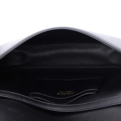 Salvatore Ferragamo Fiamma Chain Crossbody Bag Leather Xs