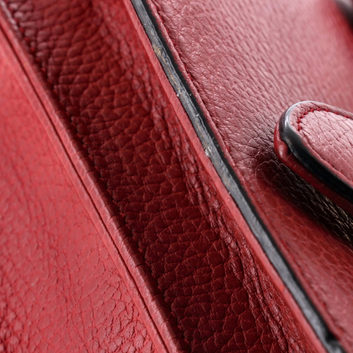 Gucci Interlocking Shoulder Bag Leather Small