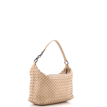 Bottega Veneta Zip Hobo Intrecciato Nappa Small