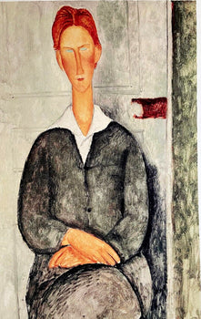 Amedeo Modigliani 1952 Coa Quadriennale Signed Op (Egon Schiele)