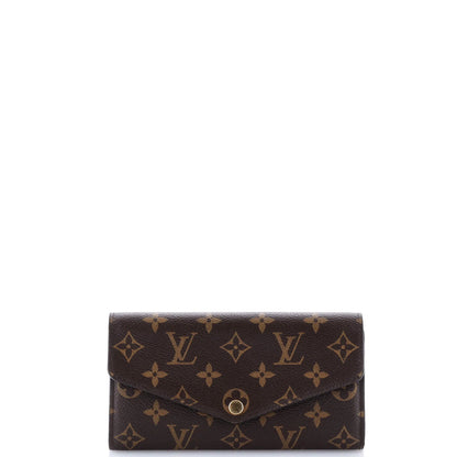 Louis Vuitton Sarah Wallet Nm Monogram Canvas