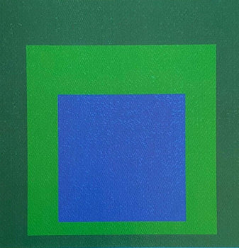 Josef Albers Lithograph Coa Hand-Numbered Signed O.P Stamped