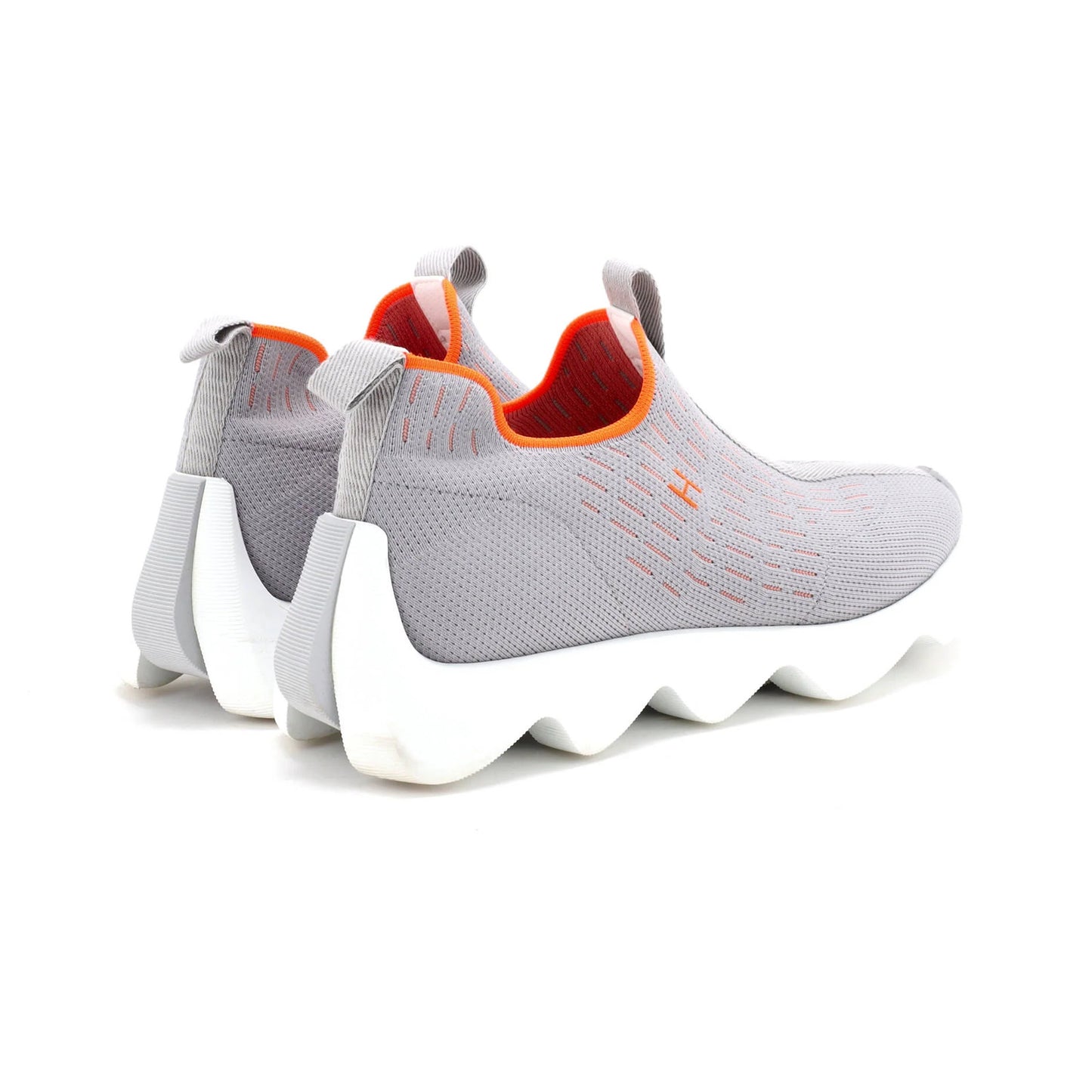 Hermes Women'S Eclair Sneakers Knit Fabric