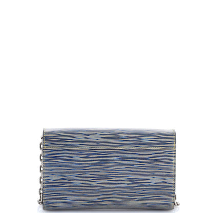 Louis Vuitton Twist Chain Wallet Epi Leather