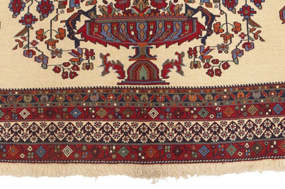 Sumak Pictorial Floral Tribal Style Oriental Rug