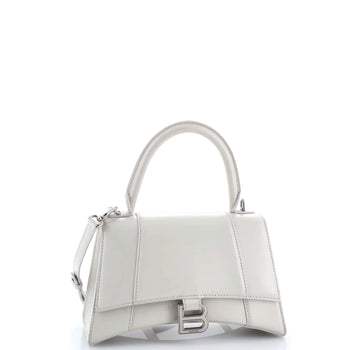 Balenciaga Hourglass Top Handle Bag Leather Small