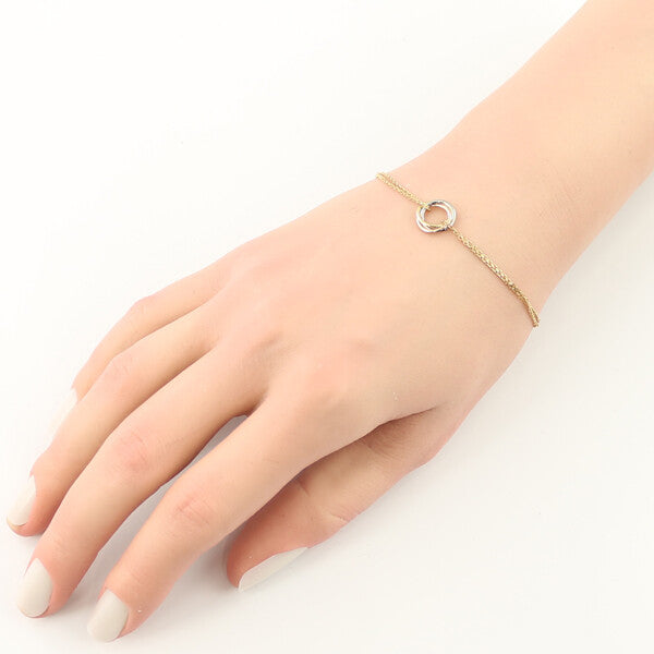 Cartier Bracelet Trinity 3Color 18K 750 Yellow White Rose Gold