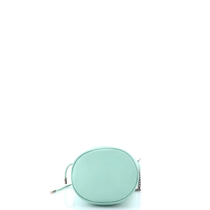 Gucci Gg Marmont Bucket Bag Matelasse Leather Mini