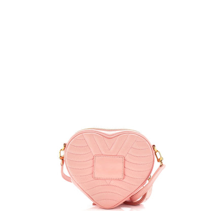 Louis Vuitton New Wave Heart Crossbody Bag Quilted Leather