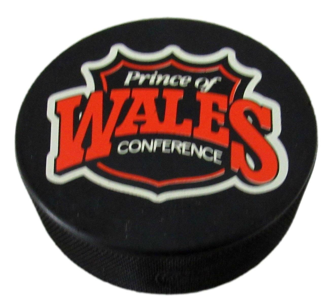 Prince Of Wales Conference Nhl Vtg General Tire Slug Zeigler Trench Puck 163957