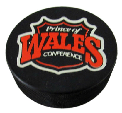 Prince Of Wales Conference Nhl Vtg General Tire Slug Zeigler Trench Puck 163957