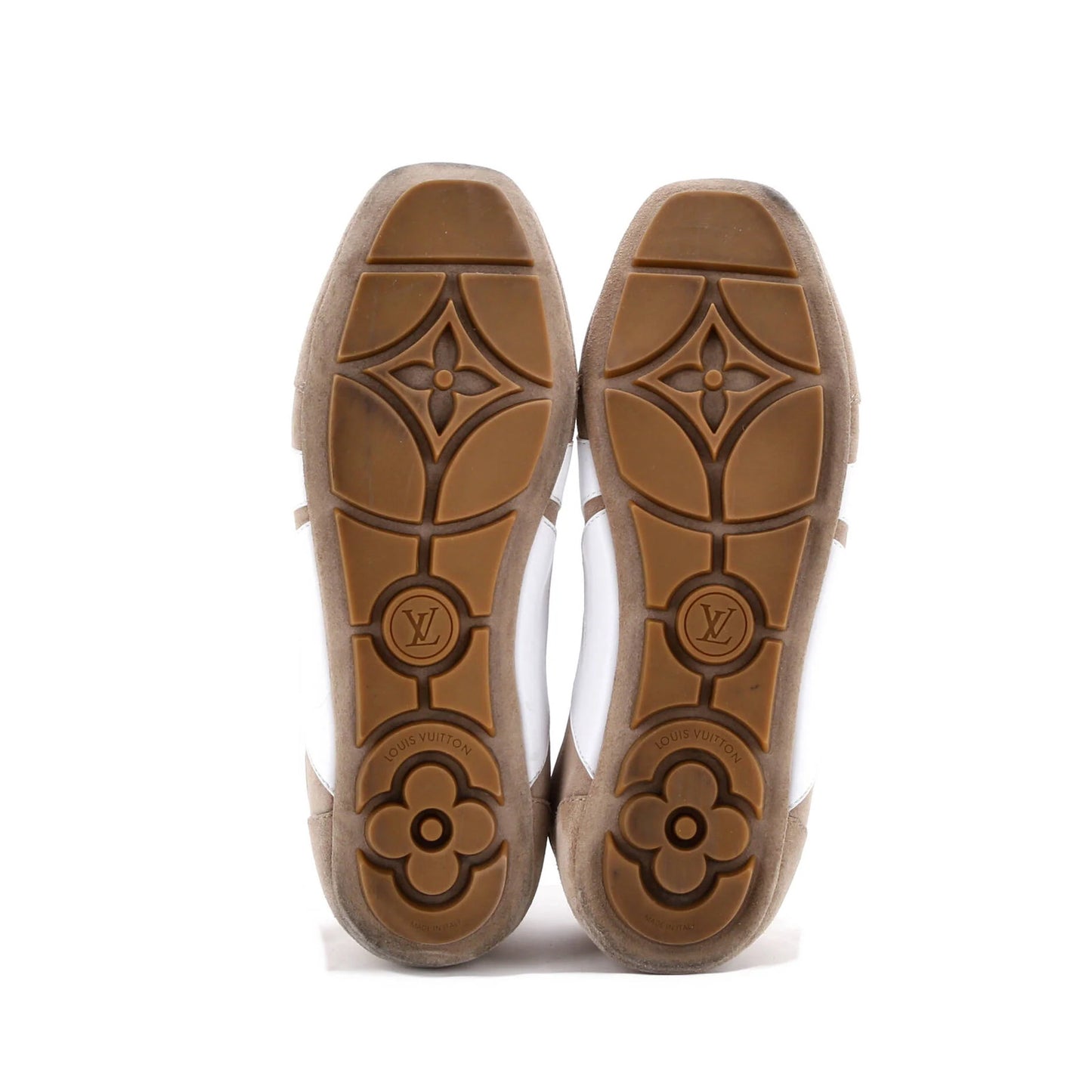 Louis Vuitton Women'S Lv Sneakerina Sneakers Leather And Suede