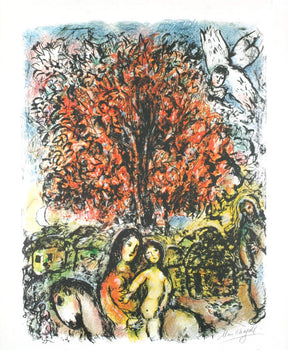 Marc Chagall Sainte Famille (Avant-Lettre) 