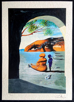 Salvador Dal Lithograph COA Original Signed