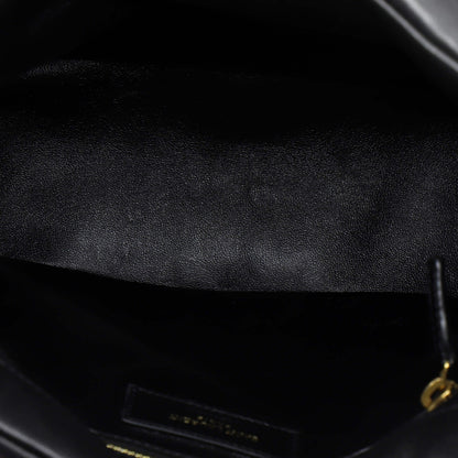Small Saint Laurent Le 5 a 7 Supple Hobo Leather