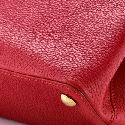 Louis Vuitton Capucines Bag Leather Pm